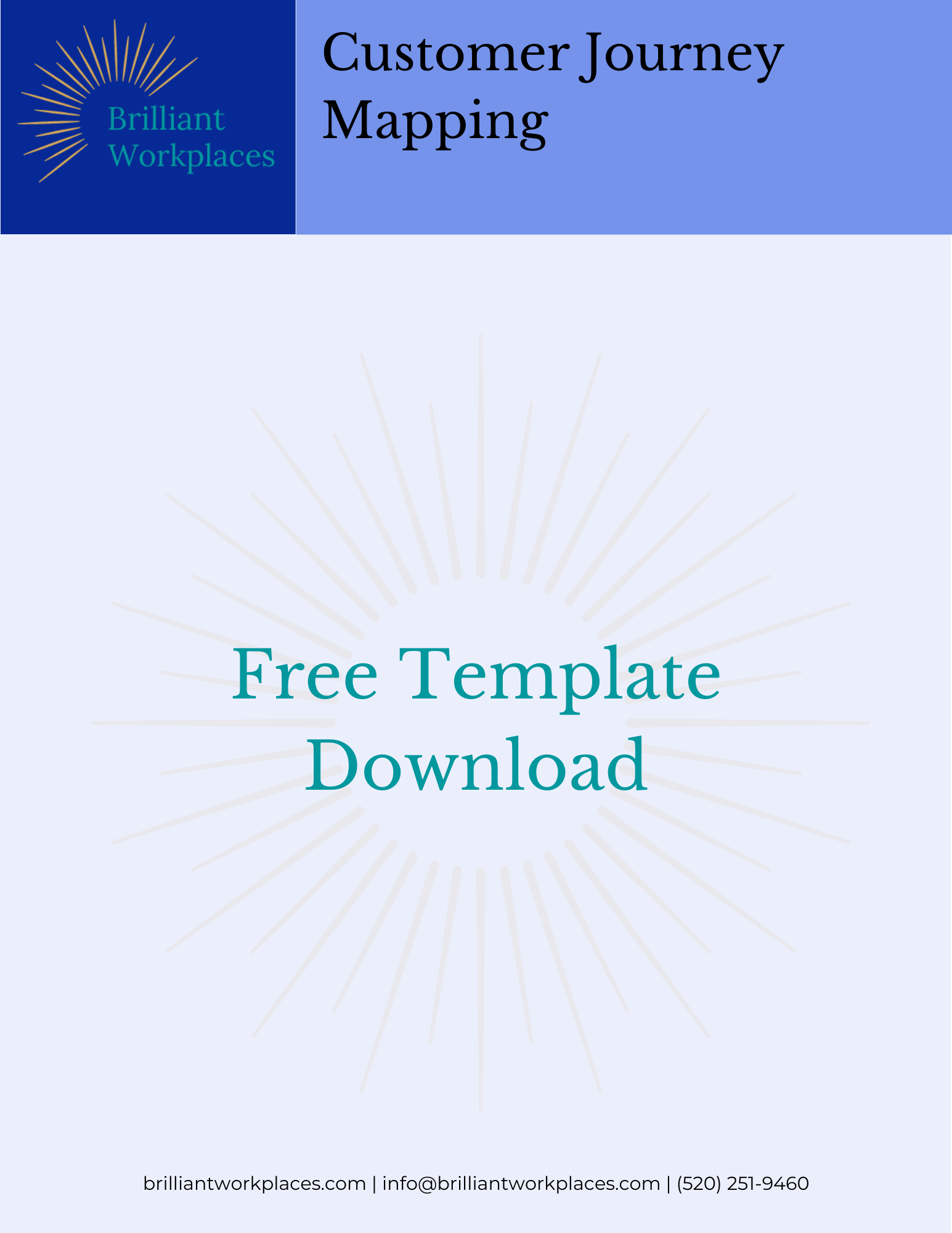 Customer Journey Mapping Free Template Download